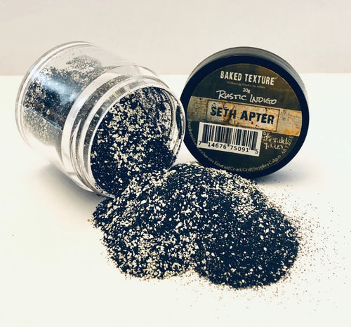 Seth Apter - Rustic indigo Baked Texture embossing powder