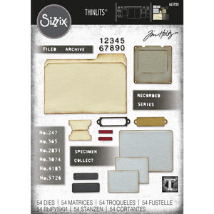 Tim Holtz chapter 3 sizzix