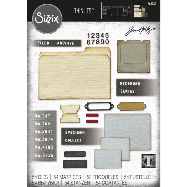 Tim Holtz chapter 3 sizzix