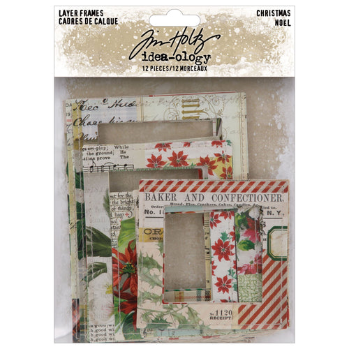 Tim Holtz Idea-ology Layer frames - Christmas