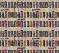 Seth Apter fabric fat 1/4 - Live out loud collection: All the colours