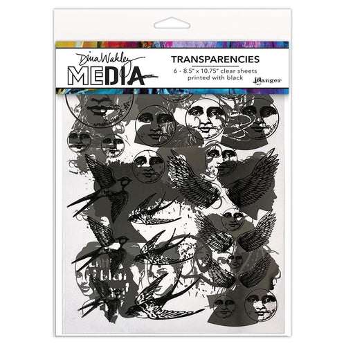 Dina Wakley transparencies - Focals set 2