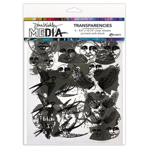 Dina Wakley transparencies - Focals set 2