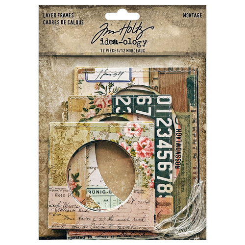 Tim Holtz Idea-ology Layer frames - Montage