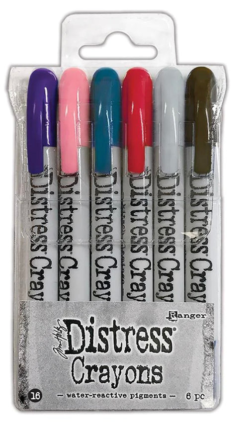 Tim Holtz distress crayons set #16 - 5 pack