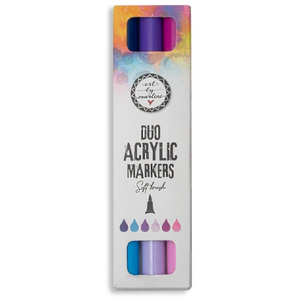 Art by Marlene - Essentials: Duo acrylic markers 29 Purples