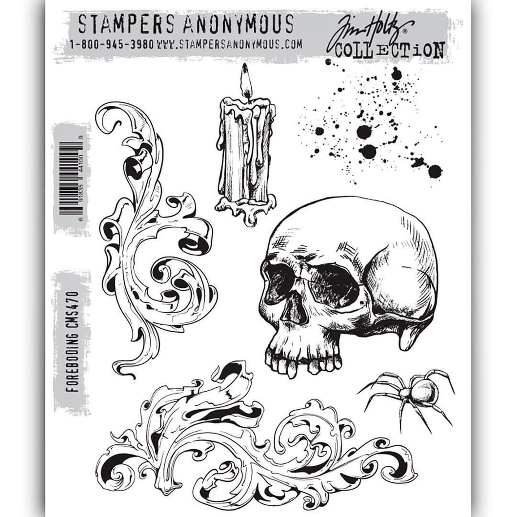 Tim Holtz Stampers anonymous - Foreboding