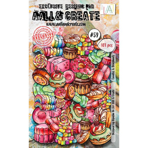 AALL&Create ephemera - #59 Candies & doughnuts