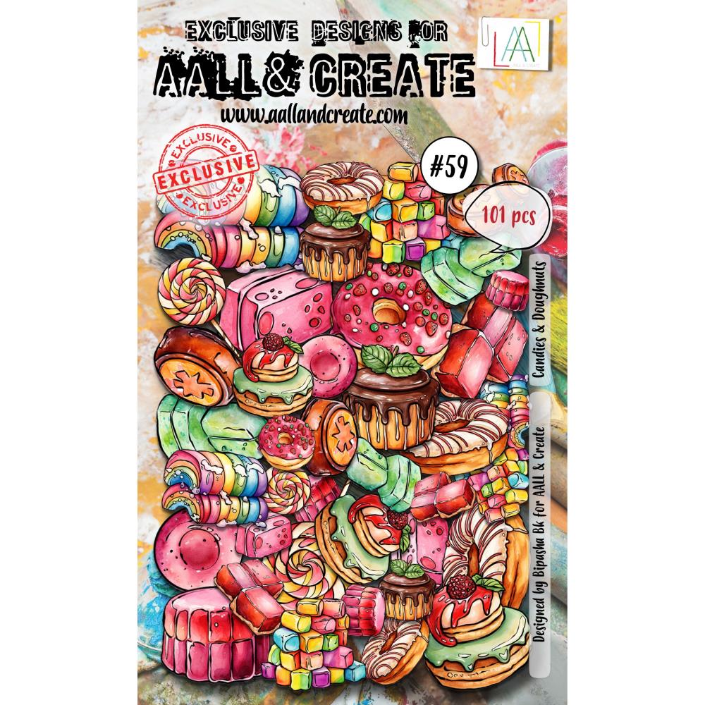 AALL&Create ephemera - #59 Candies & doughnuts