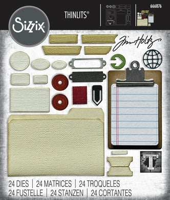 Tim Holtz sizzix vault series - Noteworthy