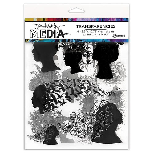 Dina Wakley transparencies - Focals set 1