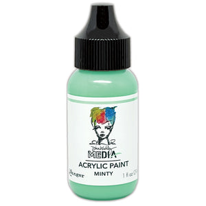 Dina Wakley Media 1oz paint - Minty