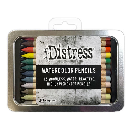 Tim Holtz distress Watercolour pencils - set 5