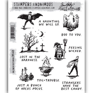Tim Holtz Stampers anonymous - Halloween sketchbook