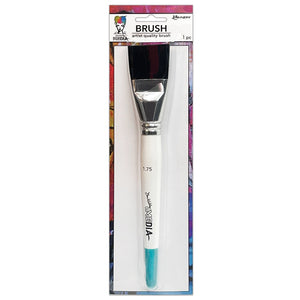 Dina Wakley media brushes - Wide bristle brush 1.75”