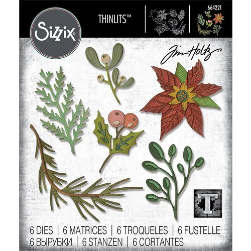 Tim Holtz Alterations thinlits dies - Funky Festive