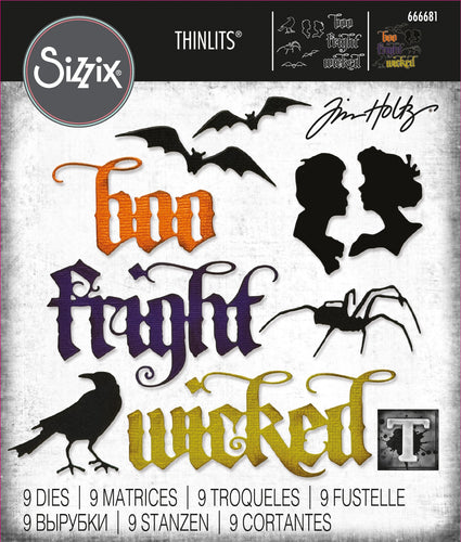 Tim Holtz sizzix vault series - Gothic portraits