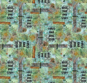 Seth Apter fabric fat 1/4 - Live out loud collection: Your own story