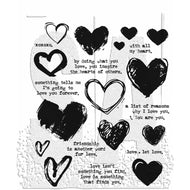 Tim Holtz Stampers anonymous - Love notes