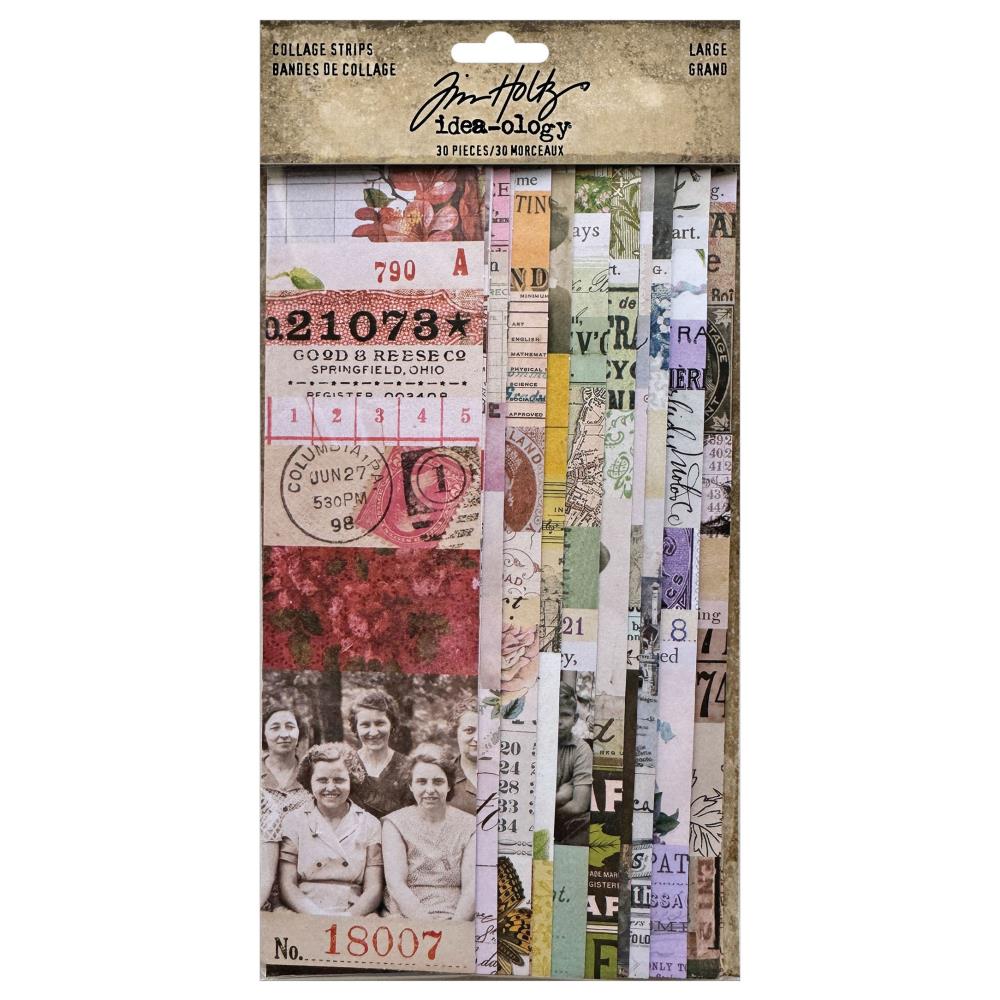 Tim Holtz Idea-ology - Large Collage strips