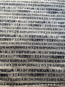 Tim Holtz fabric fat 1/4 - Palette: green typography