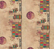Seth Apter fabric fat 1/4 - Live out loud collection: Brave and beautiful