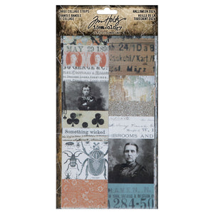 Tim Holtz Idea-ology Halloween 2024- Large Collage strips