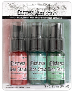 Tim Holtz distress Mica spray stains set 6 - Holiday 2023 limited edition