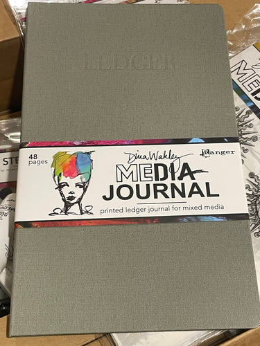 Dina Wakley Media Journal - Ledger (12”x7.5”)