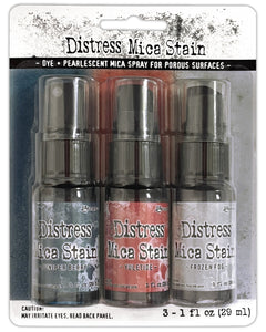 Tim Holtz distress Mica spray stains set 5 - Holiday 2023 limited edition