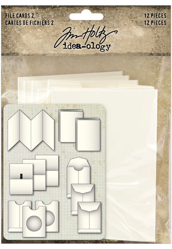 Tim Holtz Idea-ology File cards 2