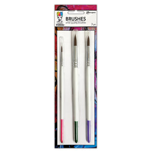 Dina Wakley media brushes - 3 pack