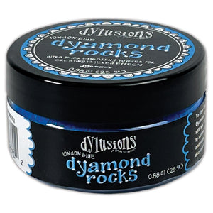 Dylusions Dyamond Rocks - London blue