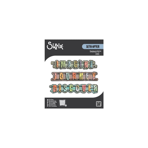 Seth Apter sizzix die: Word Wafers #1