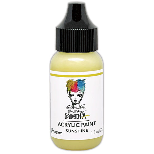 Dina Wakley Media 1oz paint - Sunshine