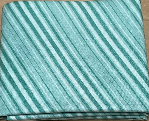 Tim Holtz fabric fat 1/4 - Christmastime: Peppermint stripe- wintermint