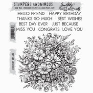 Tim Holtz Stampers anonymous - Floristry (with stamp block)
