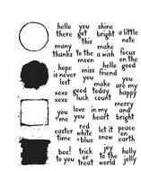Tim Holtz Stampers anonymous - Note quotes
