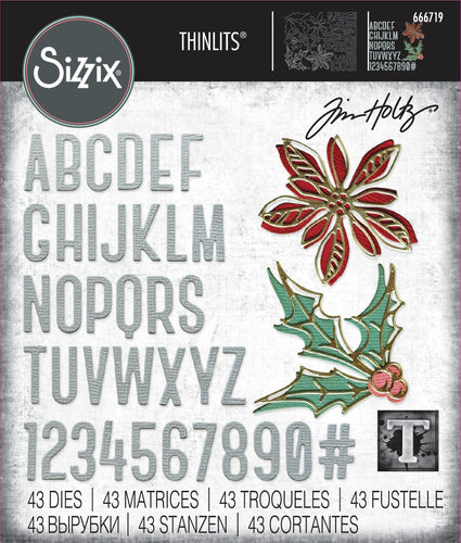 Tim Holtz sizzix vault series - Seasonal sketch