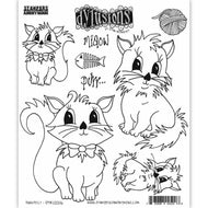 Dyan  Reaveley Cling Stamp - Purrfect