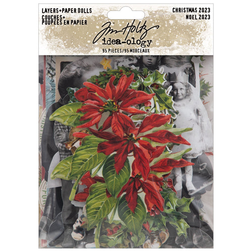 Tim Holtz Idea-ology Layers and paper dolls - Christmas  2023