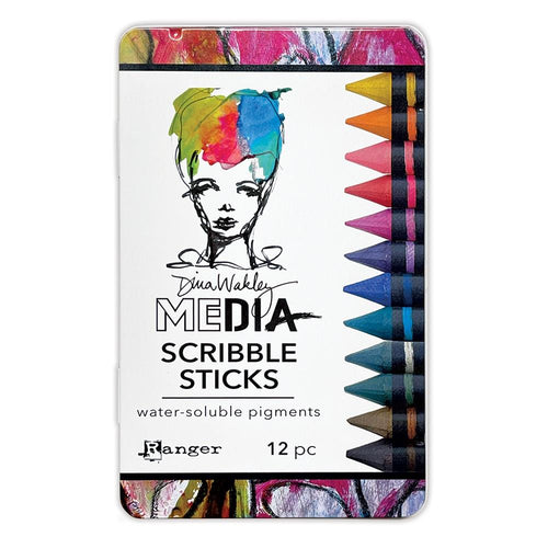 Dina Wakley Scribble sticks set #5