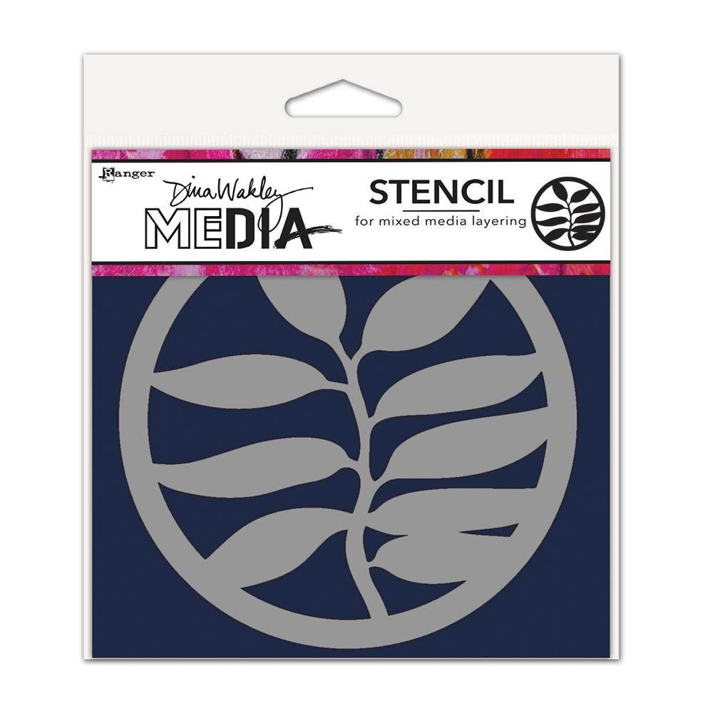 Dina Wakley Stencil - A Frond