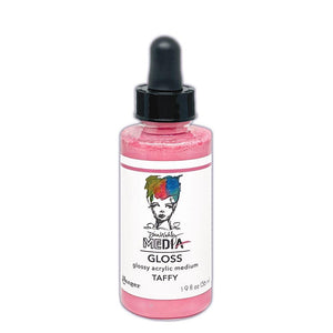 Dina Wakley Media gloss spray: dropper bottle - Taffy