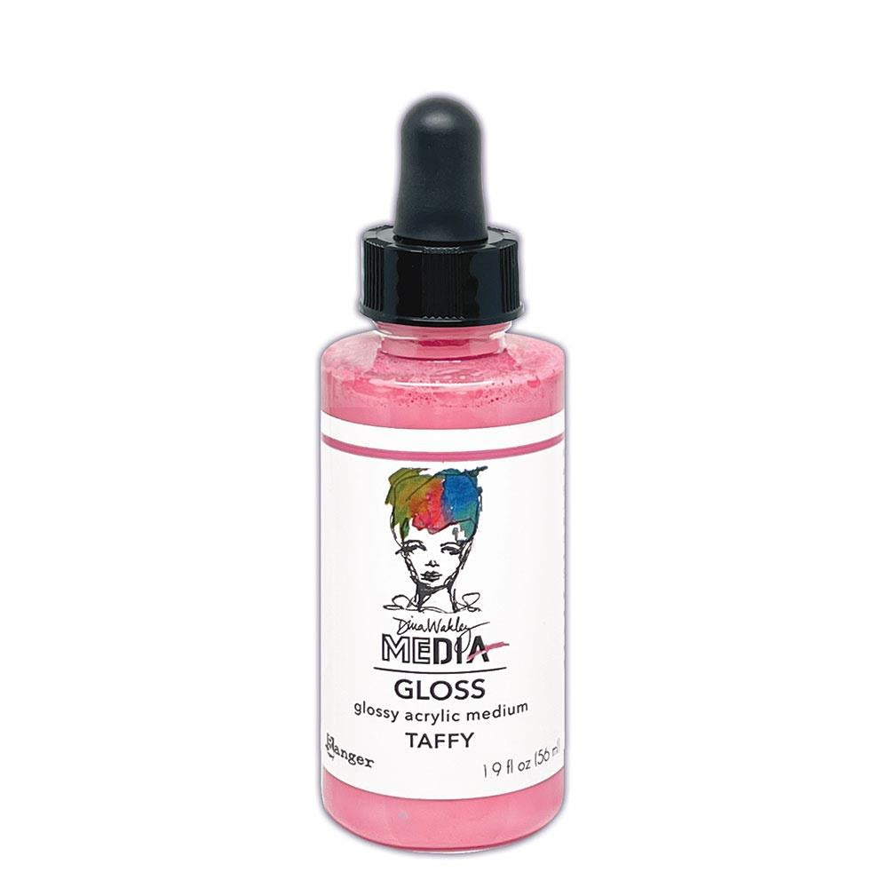 Dina Wakley Media gloss spray: dropper bottle - Taffy