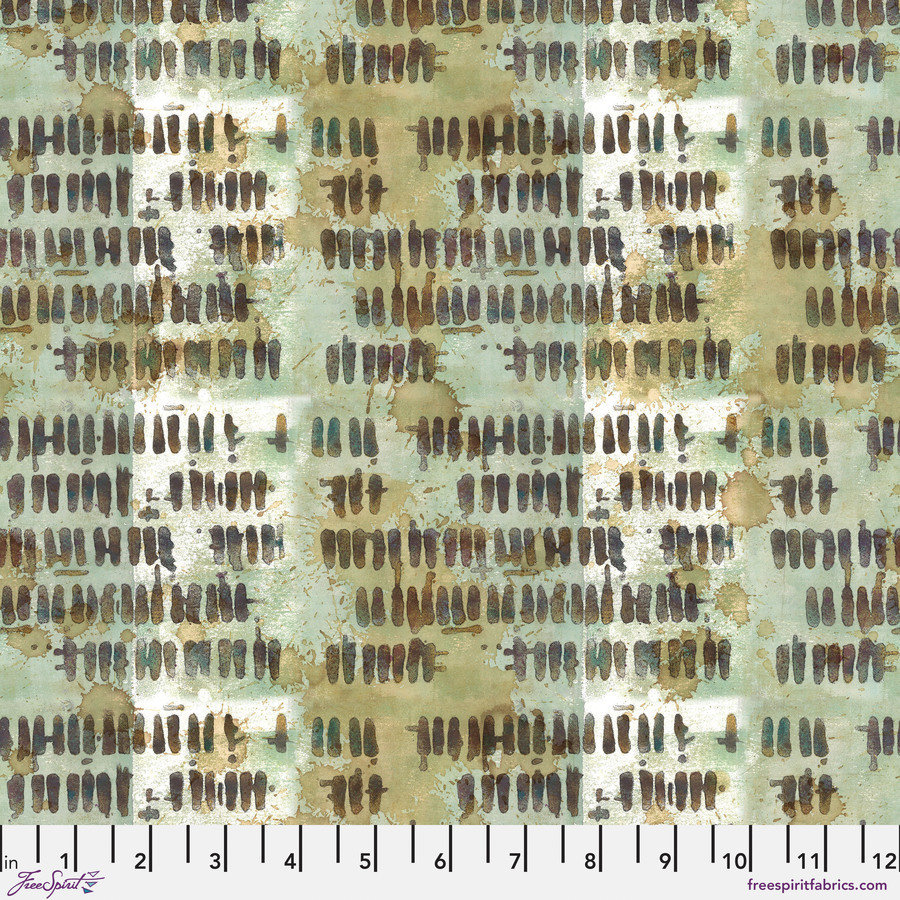 Seth Apter fabric fat 1/4 - On your mark collection: Finish line