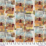Seth Apter fabric fat 1/4 - On your mark collection: Landmark