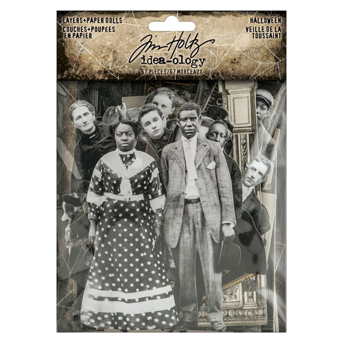 Tim Holtz Idea-ology Layers and paper dolls - Halloween 2025