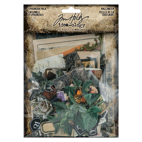 Tim Holtz Idea-ology Halloween 2025: Ephemera Pack 137/Pkg
