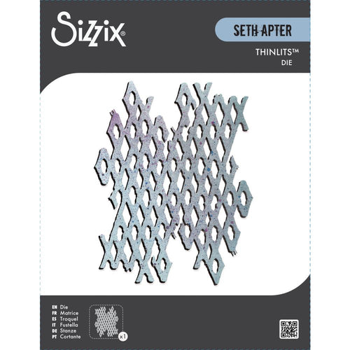 Seth Apter sizzix die: Diamond district
